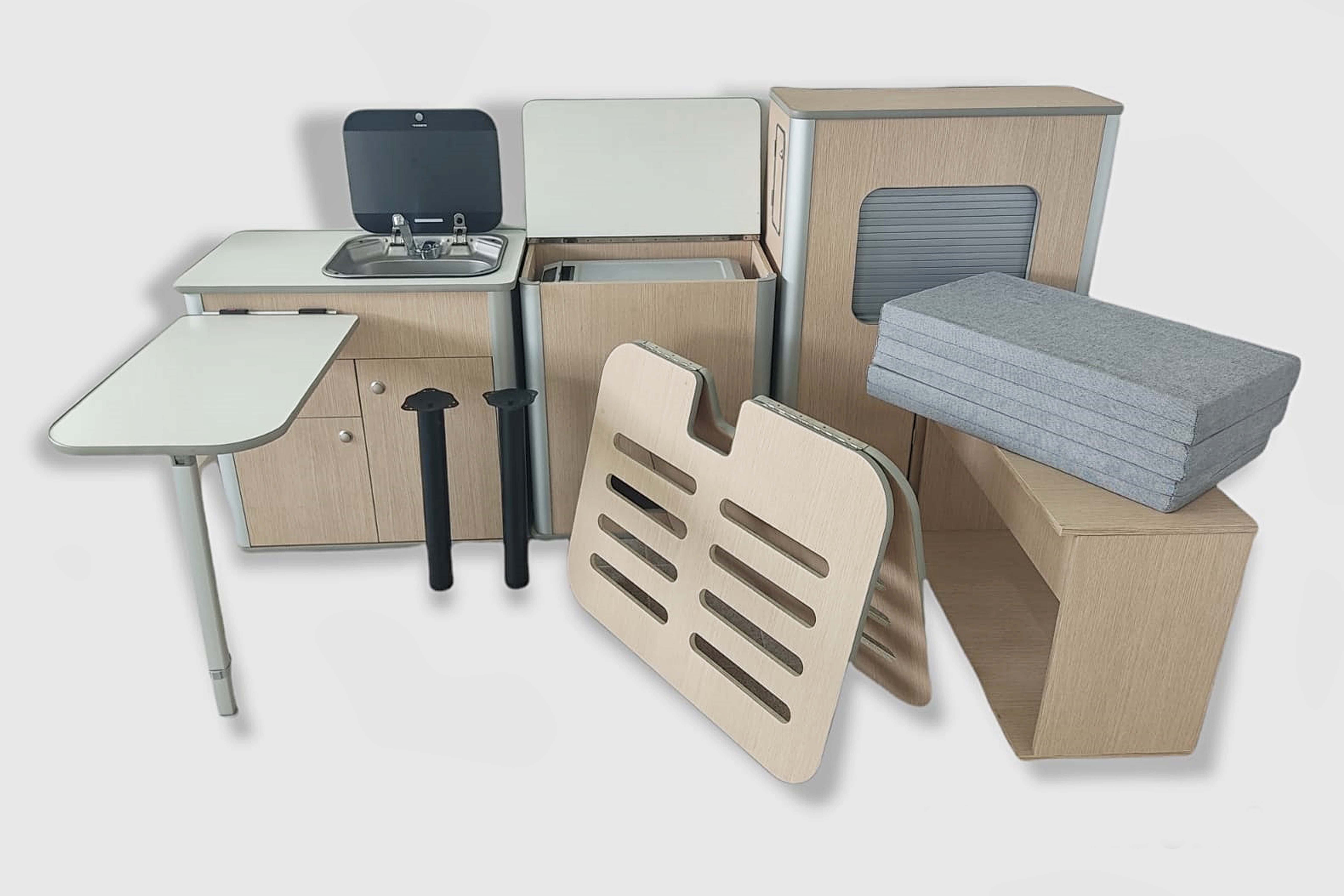 Pack Camper | Holiday (Citroën Spacetourer & Peugeot Traveller & Toyota Proace)