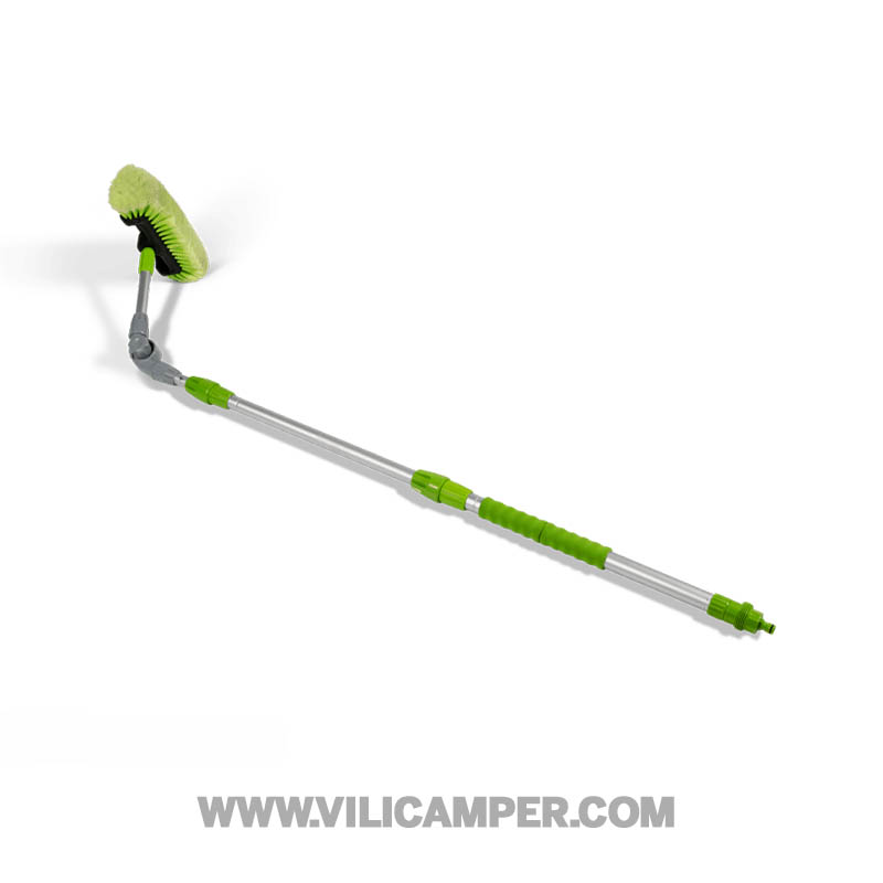 Cepillo en ángulo para limpieza de vehículos