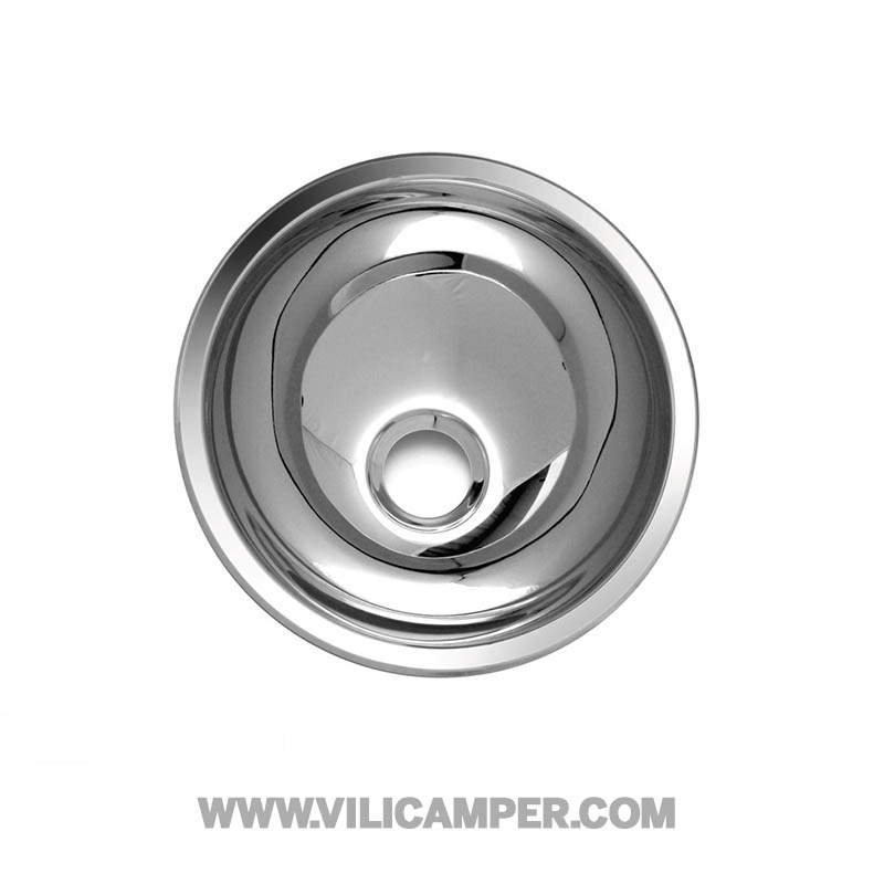 Lavabo redondo inox. 265mm