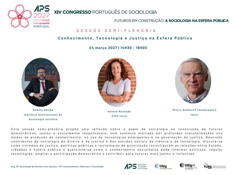 APS2027 - Semi-plenaria Conhecimento, Tecnologia e Justiça na Esfera Publica