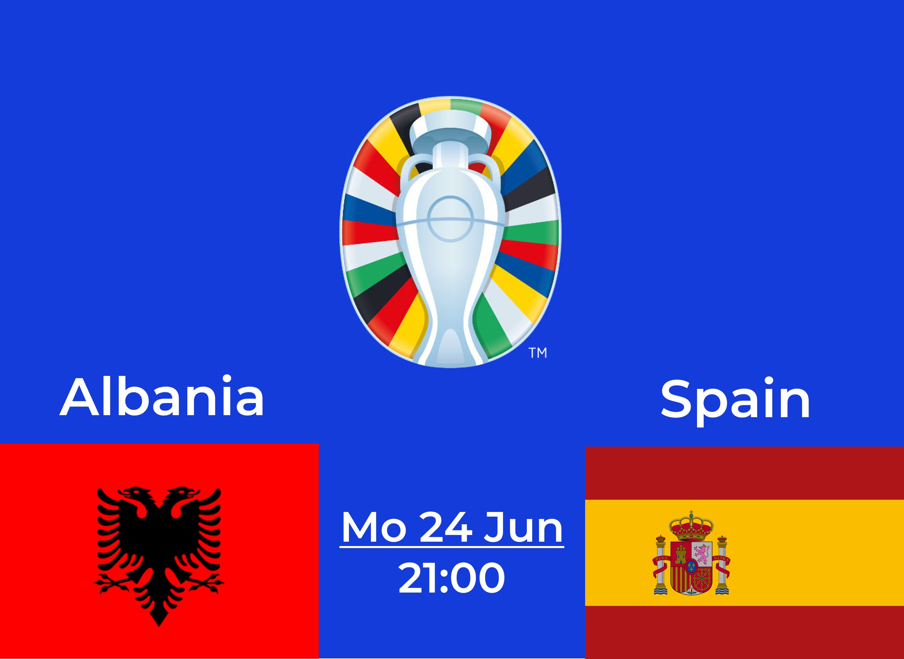EURO 2024 Albania - Spain