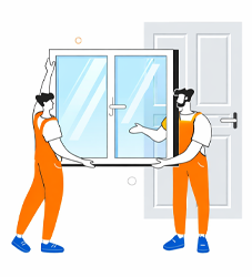 Монтаж та встановлення металопластикових вікон, броньованих дверей - фото 