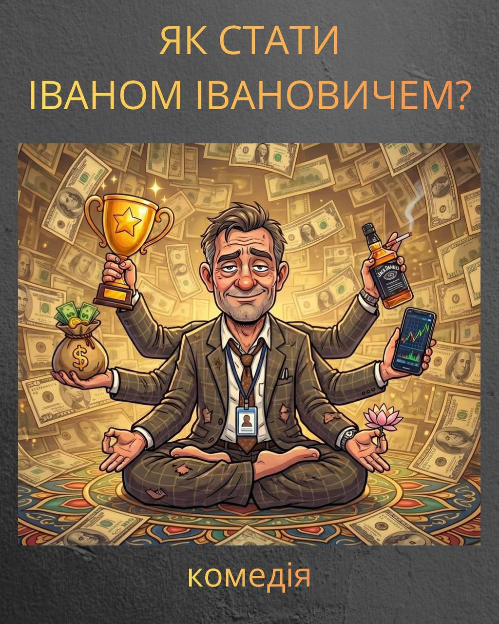 Інтерактивна імпро-вистава "Як стати Іваном Івановичем?" - фото Інтерактивна імпро-вистава "Як стати Іваном Івановичем?" - фото