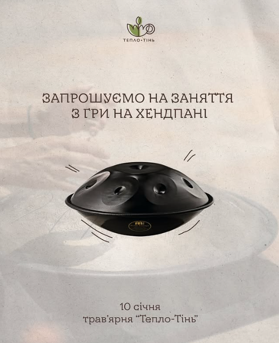 Заняття з гри на хендпані - фото Заняття з гри на хендпані - фото