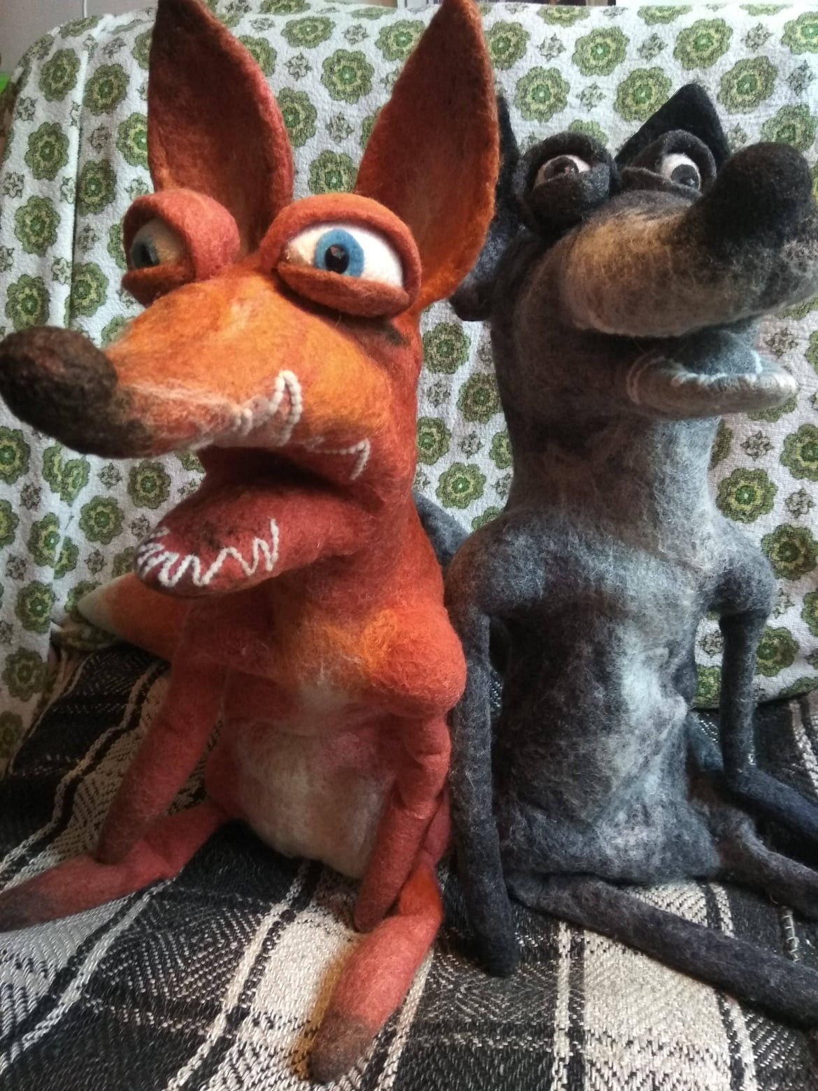 Вистава "Сірий та Руда" - фото Вистава "Сірий та Руда" - фото