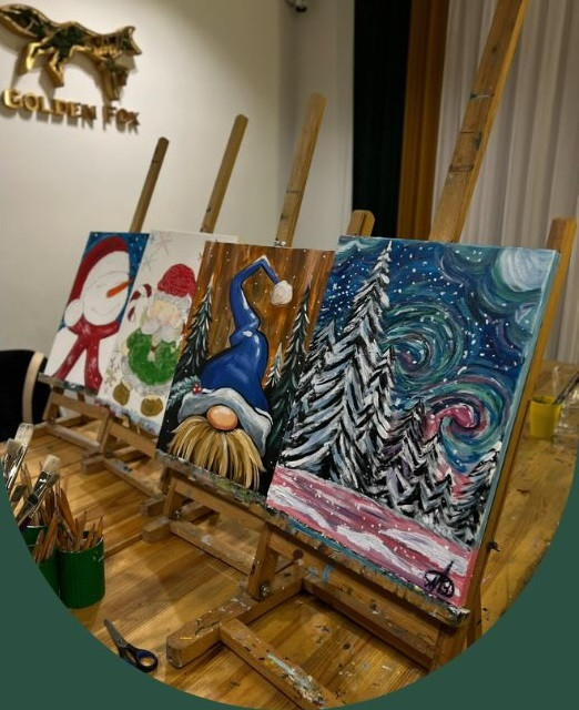 Майстер-клас з акрилового живопису - фото Майстер-клас з акрилового живопису - фото