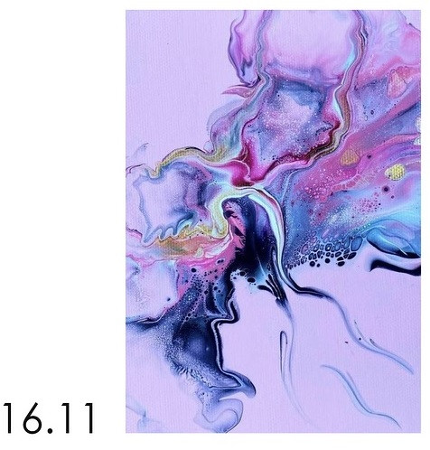 Майстер-клас з виливання картини рідкими фарбами в техніці Fluid Art - фото Майстер-клас з виливання картини рідкими фарбами в техніці Fluid Art - фото