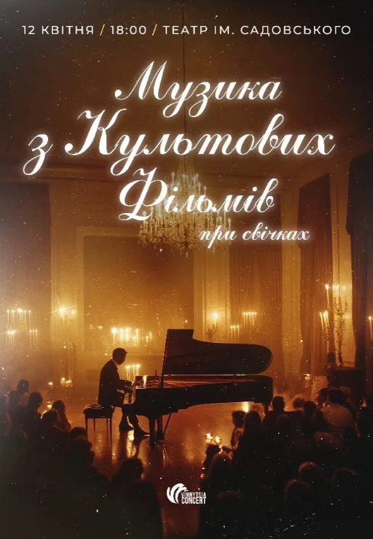 Музика з культових фільмів при свічках - фото Музика з культових фільмів при свічках - фото