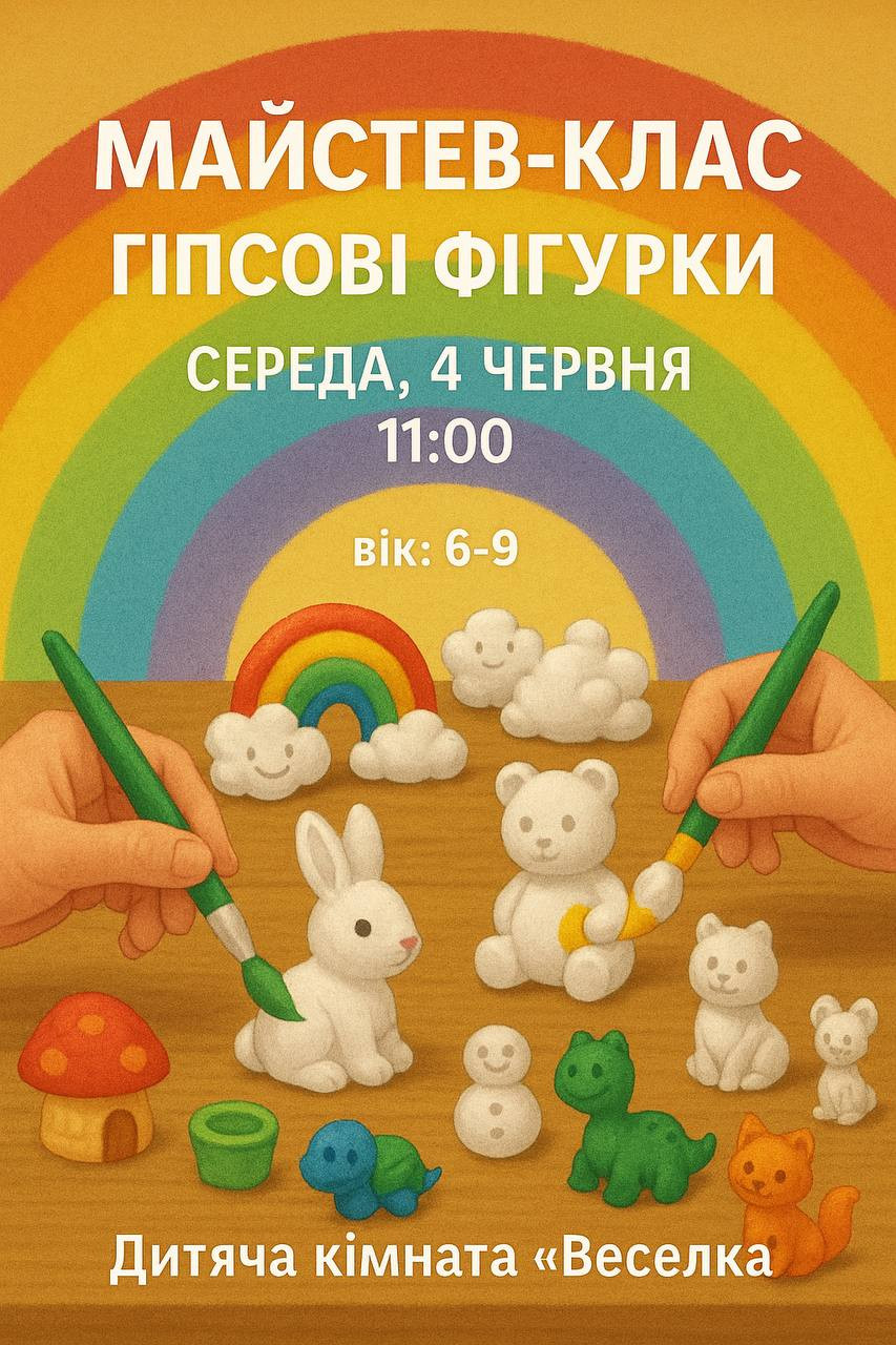 Майстер-клас "Гіпсові фігурки" - фото Майстер-клас "Гіпсові фігурки" - фото