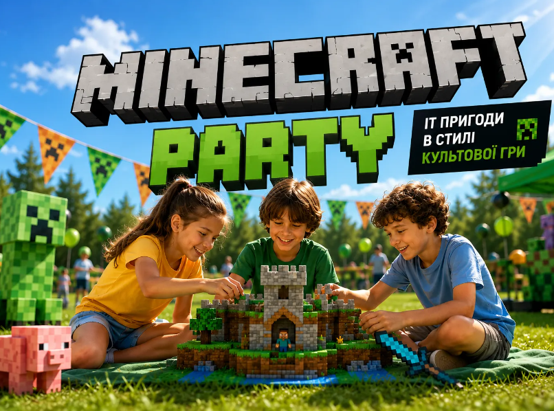 Minecraft Party - фото Minecraft Party - фото