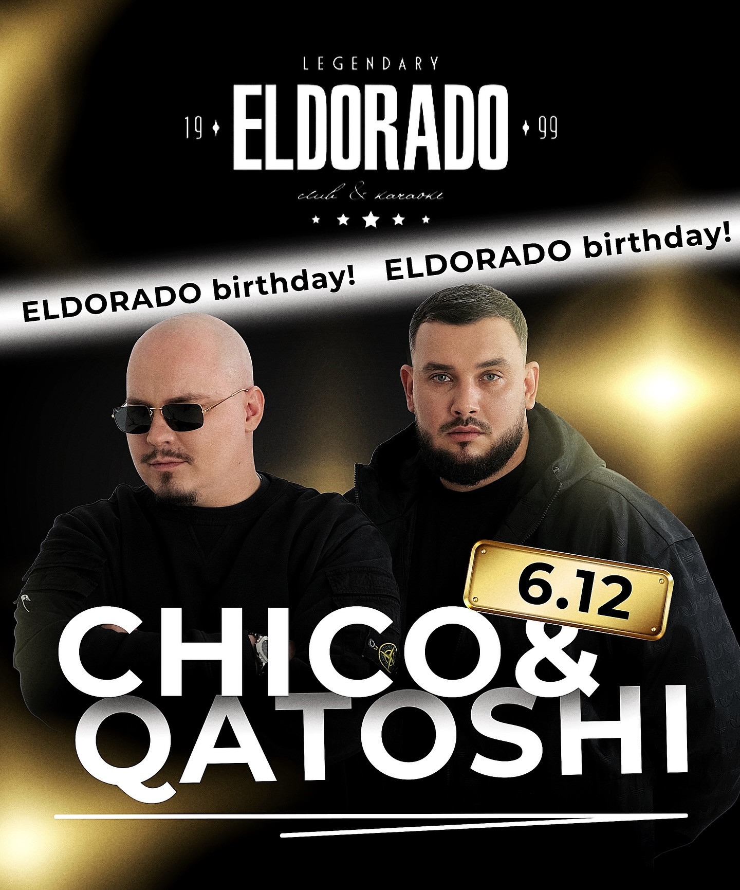 День народження Eldorado. Chico & Qatoshi - фото День народження Eldorado. Chico & Qatoshi - фото