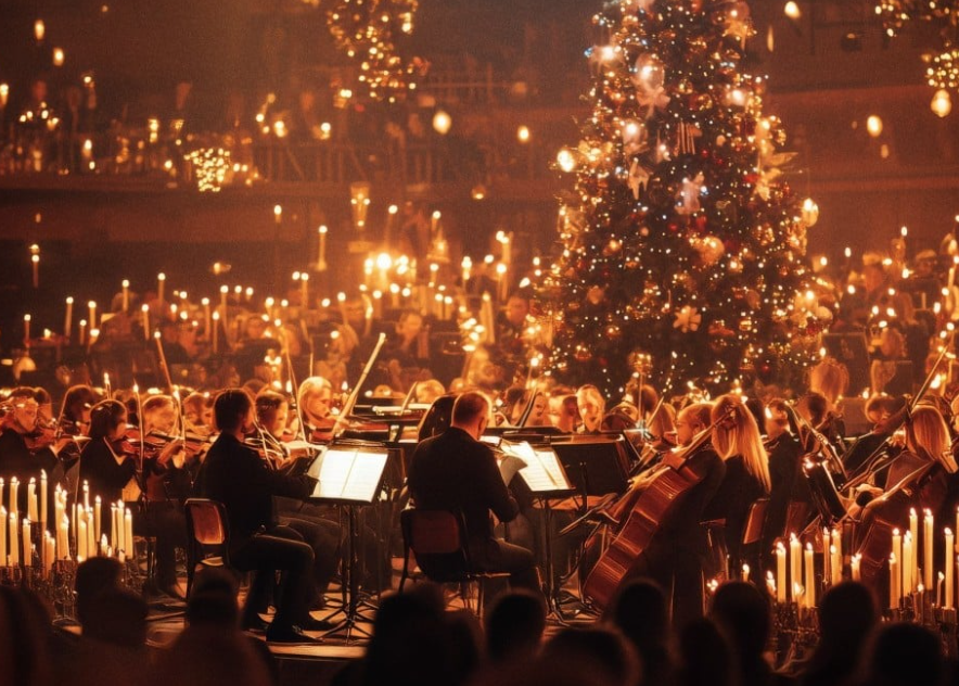 Різдвяна класика при свічках - фото Різдвяна класика при свічках - фото