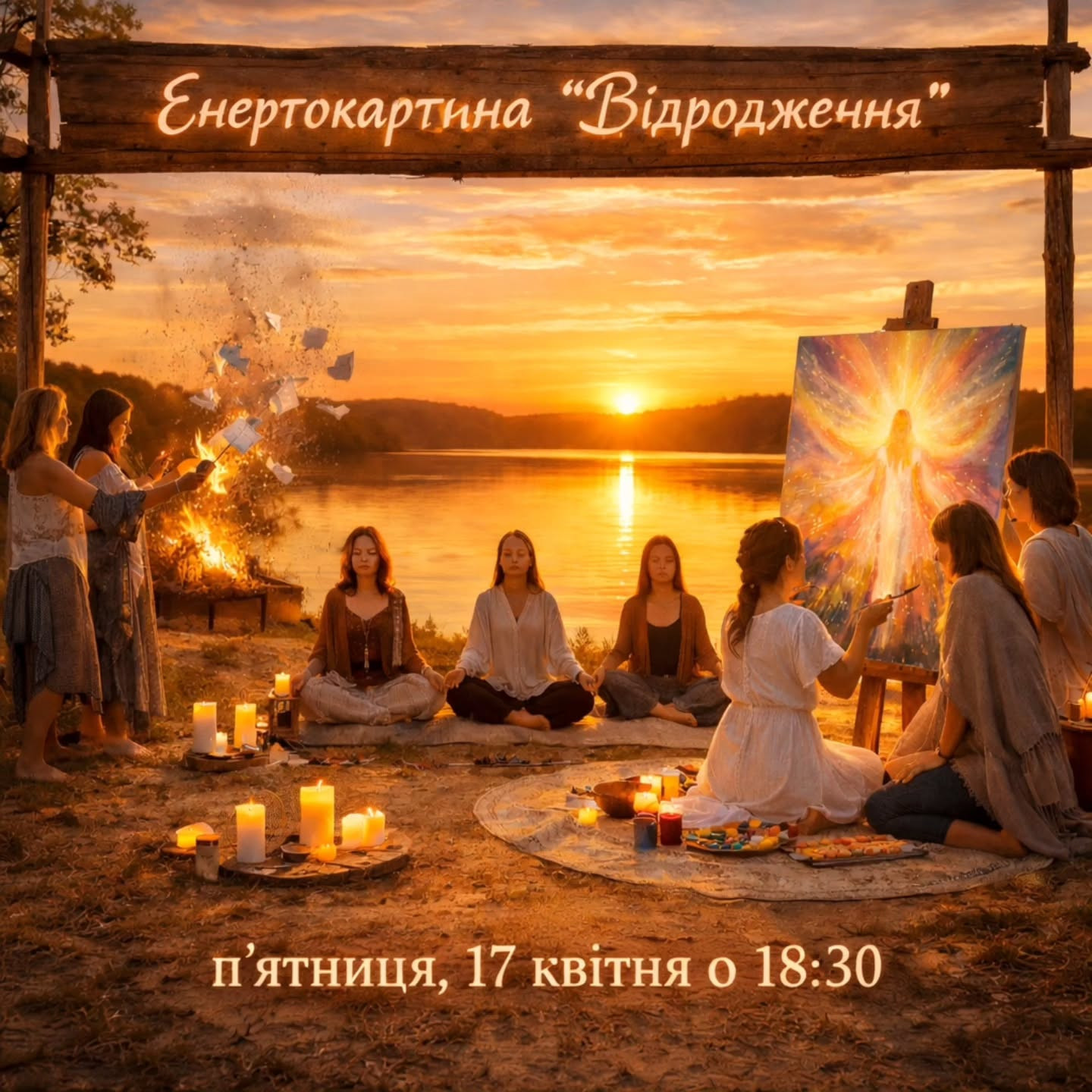 Енергокартина "Відродження" - фото Енергокартина "Відродження" - фото
