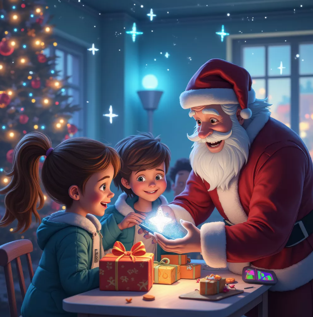 Дитяче свято "Святий Миколай у кіберпросторі" - фото Дитяче свято "Святий Миколай у кіберпросторі" - фото