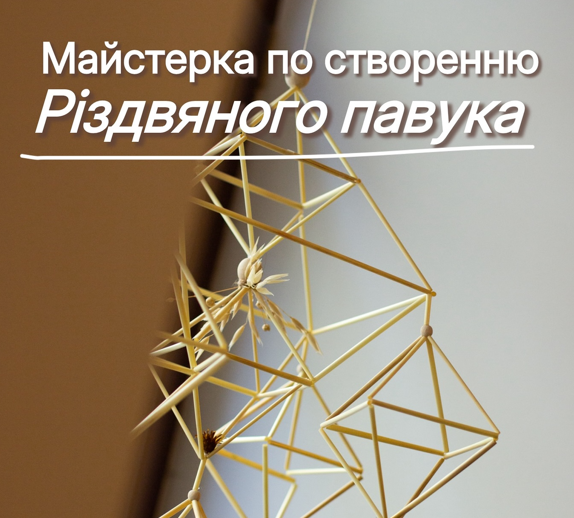 Майстерка по створенню Різдвяного павука - фото Майстерка по створенню Різдвяного павука - фото