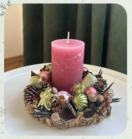 Майстер-клас "Різдвяна свічка" - фото Майстер-клас "Різдвяна свічка" - фото