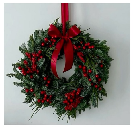 Майстер-клас "Різдвяний вінок" - фото Майстер-клас "Різдвяний вінок" - фото