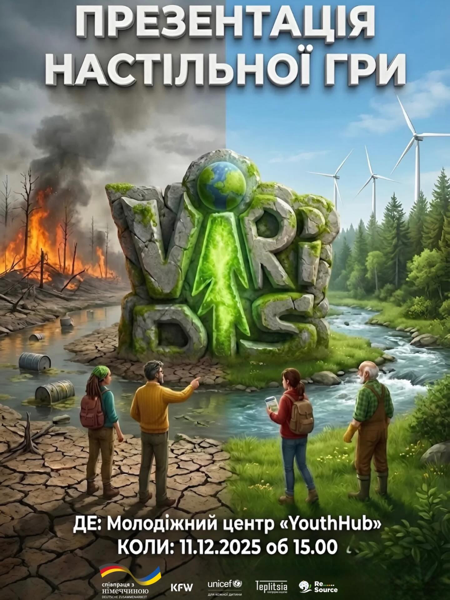Презентація настільної гри "VIRIDIS" - фото Презентація настільної гри "VIRIDIS" - фото