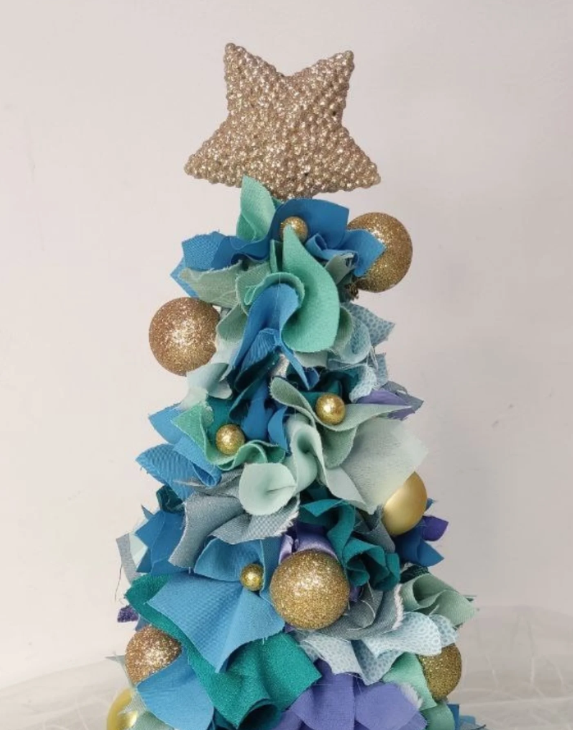 Майстер-клас "Текстильна ялинка" - фото Майстер-клас "Текстильна ялинка" - фото