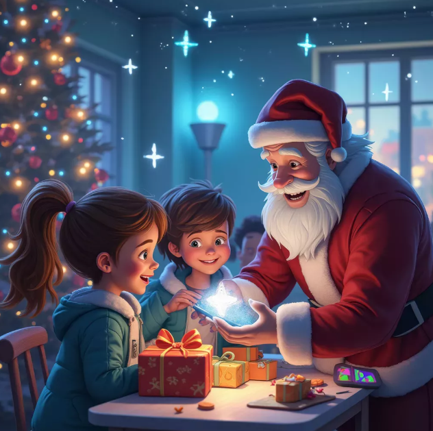 Дитяче свято "Новий рік у кіберпросторі" - фото Дитяче свято "Новий рік у кіберпросторі" - фото