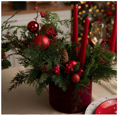 Майстер-клас "Різдвяна композиція в коробці" - фото Майстер-клас "Різдвяна композиція в коробці" - фото