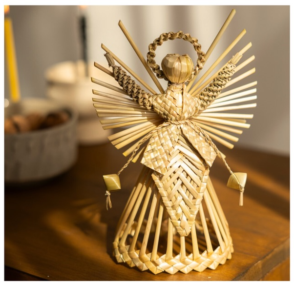 Майстер-клас "Янгол з соломи" - фото Майстер-клас "Янгол з соломи" - фото