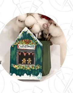 Майстер-клас з декорування будиночка - фото Майстер-клас з декорування будиночка - фото