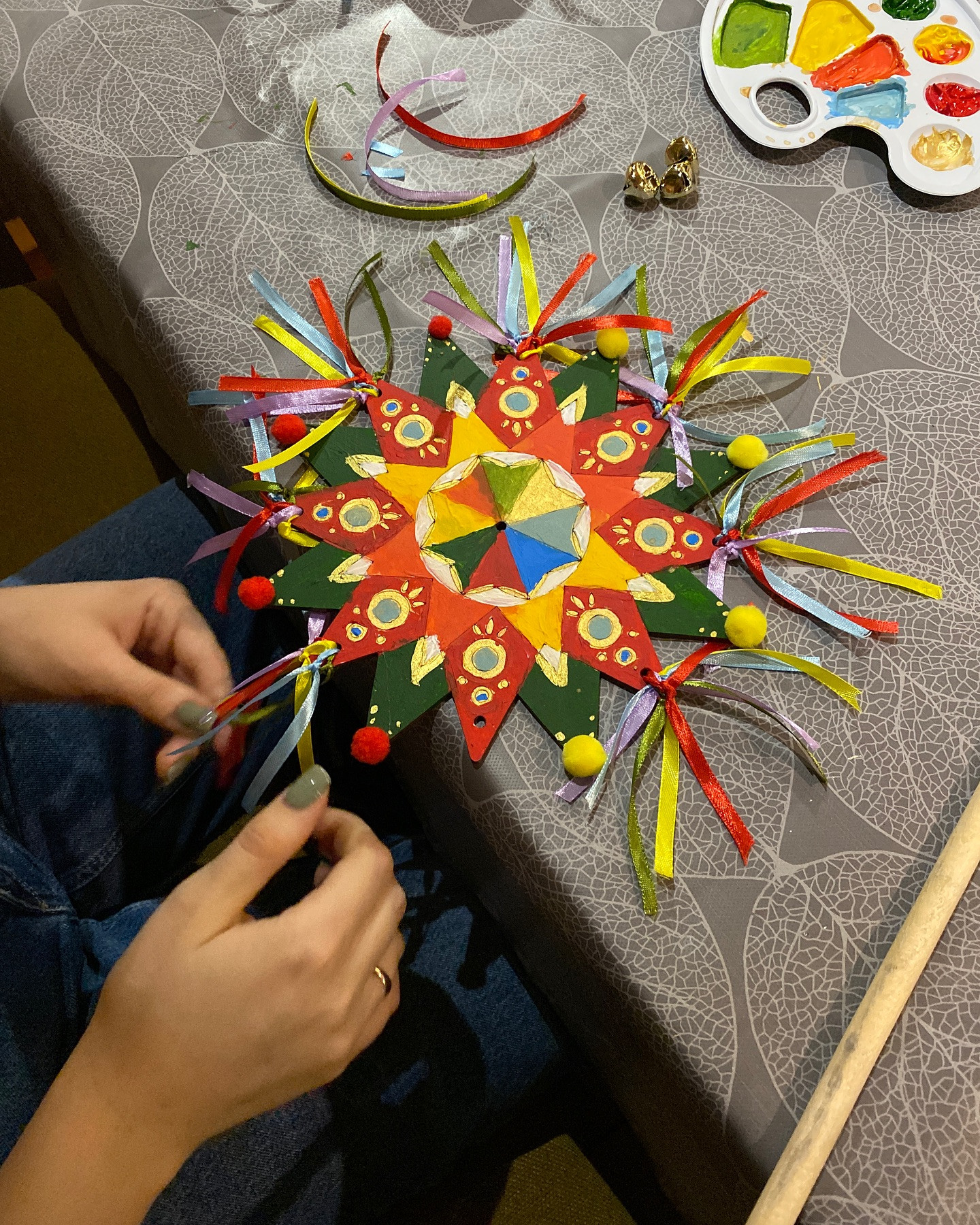 Майстер-клас "Розфарбовування різдвяних зірок" - фото Майстер-клас "Розфарбовування різдвяних зірок" - фото