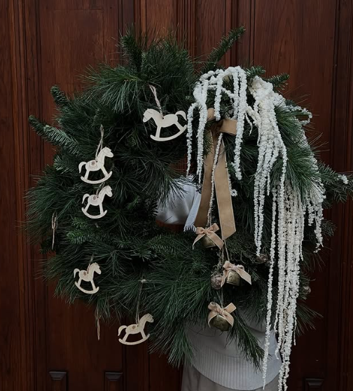 Майстер-клас "Різдвяний віночок" - фото Майстер-клас "Різдвяний віночок" - фото