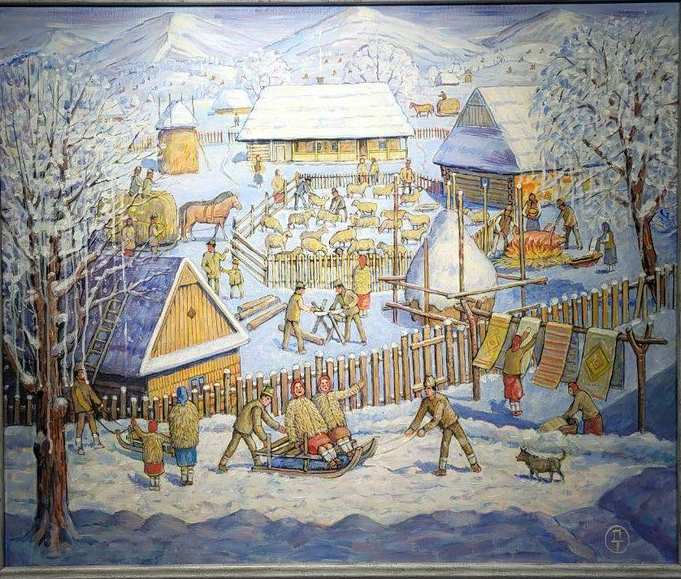 Різдвяна виставка робіт закарпатських художників "Коляда" - фото Різдвяна виставка робіт закарпатських художників "Коляда" - фото