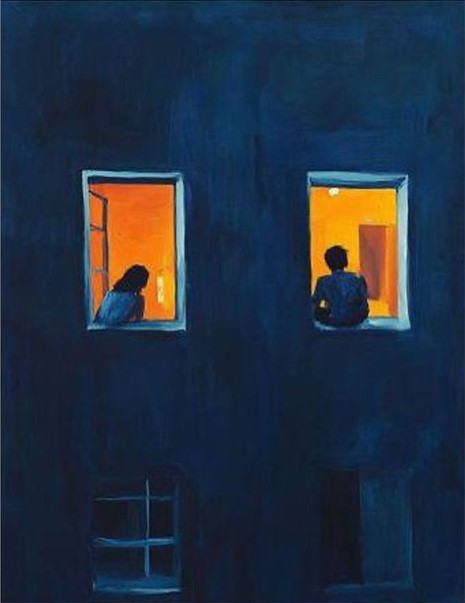 Майстер-клас з малювання "Самотність" - фото Майстер-клас з малювання "Самотність" - фото