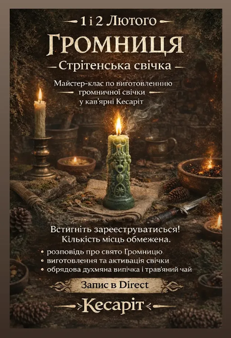 Майстер-клас по виготовленню громничної свічки - фото Майстер-клас по виготовленню громничної свічки - фото