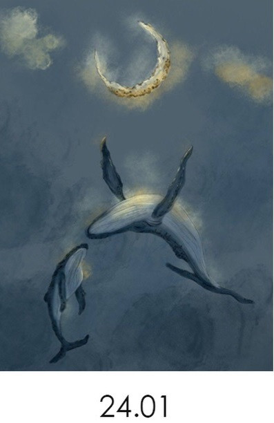 Майстер-клас з малювання "Танець китів"