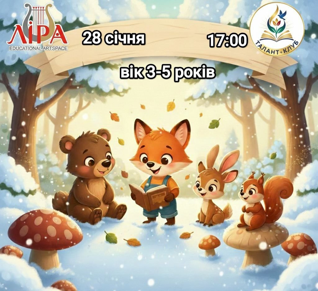 Пізнавально-розважальна зустріч "Зимові історії тварин лісів України" - фото Пізнавально-розважальна зустріч "Зимові історії тварин лісів України" - фото