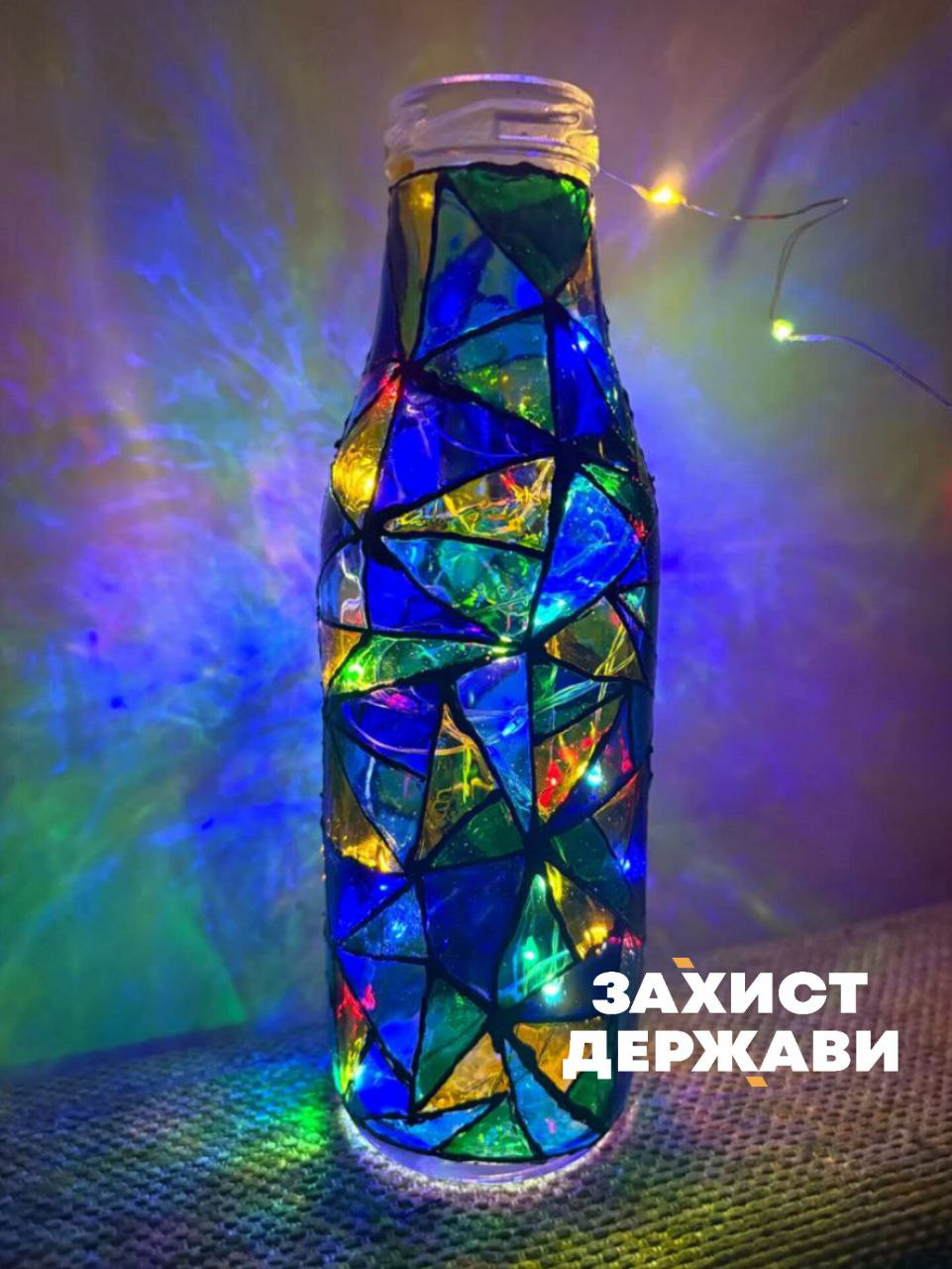 Майстер-клас з розпису святкових нічників - фото Майстер-клас з розпису святкових нічників - фото