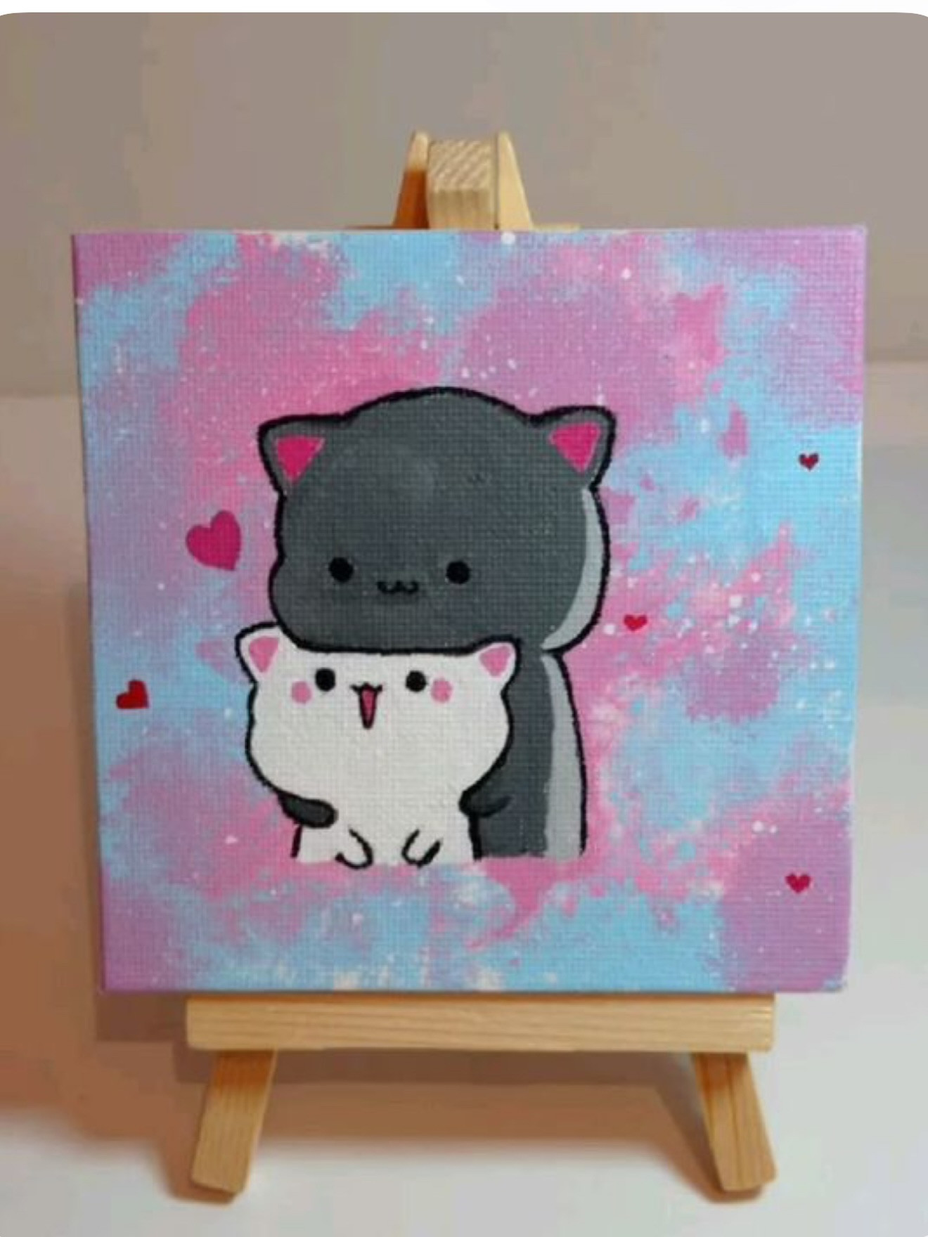 Дитячий майстер-клас з створення малюнку на полотні "Закохані звірятка" - фото Дитячий майстер-клас з створення малюнку на полотні "Закохані звірятка" - фото