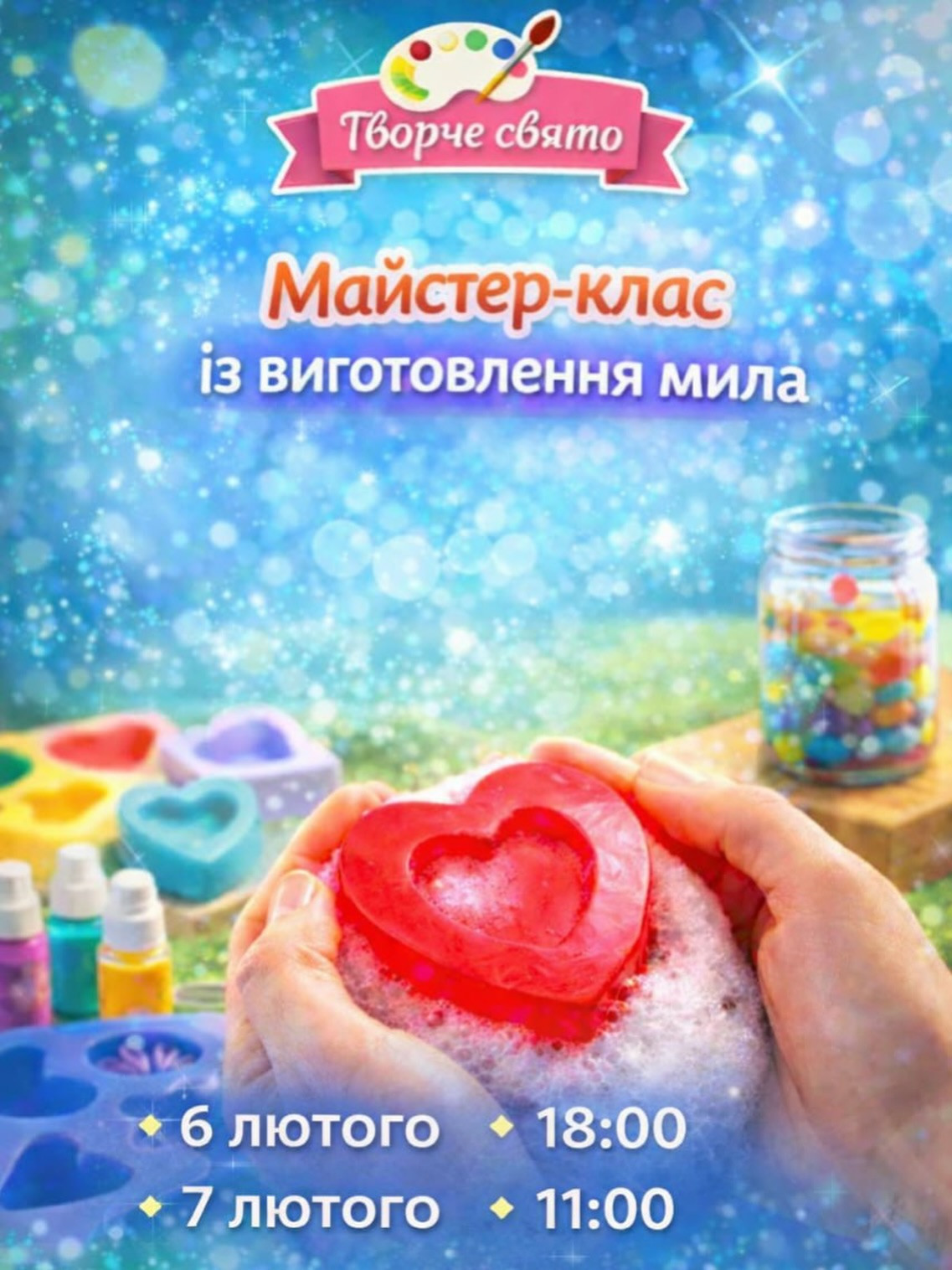 Майстер-клас із виготовлення мила - фото Майстер-клас із виготовлення мила - фото