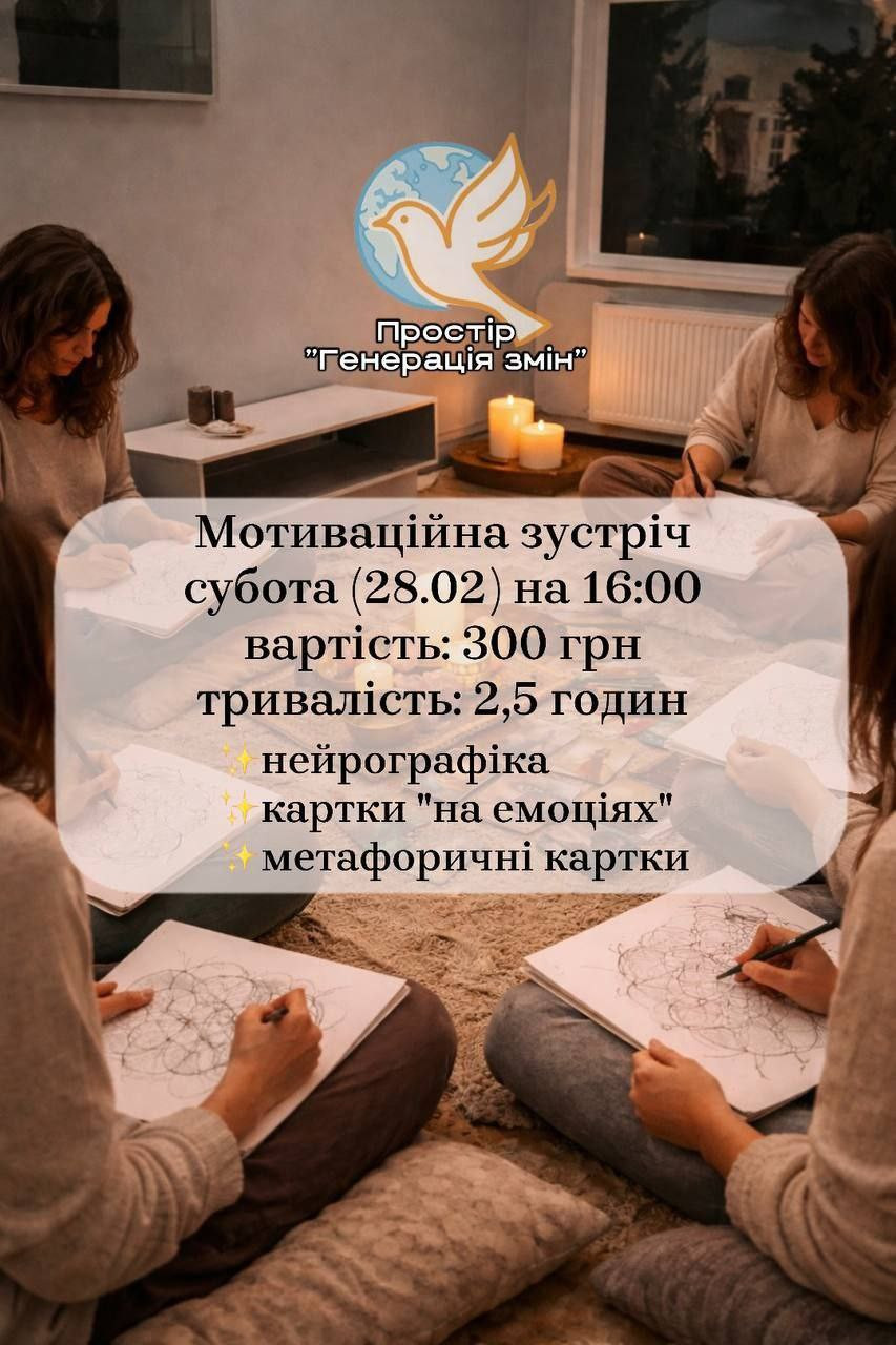 Мотиваційна зустріч "Розширення любові до себе" - фото Мотиваційна зустріч "Розширення любові до себе" - фото