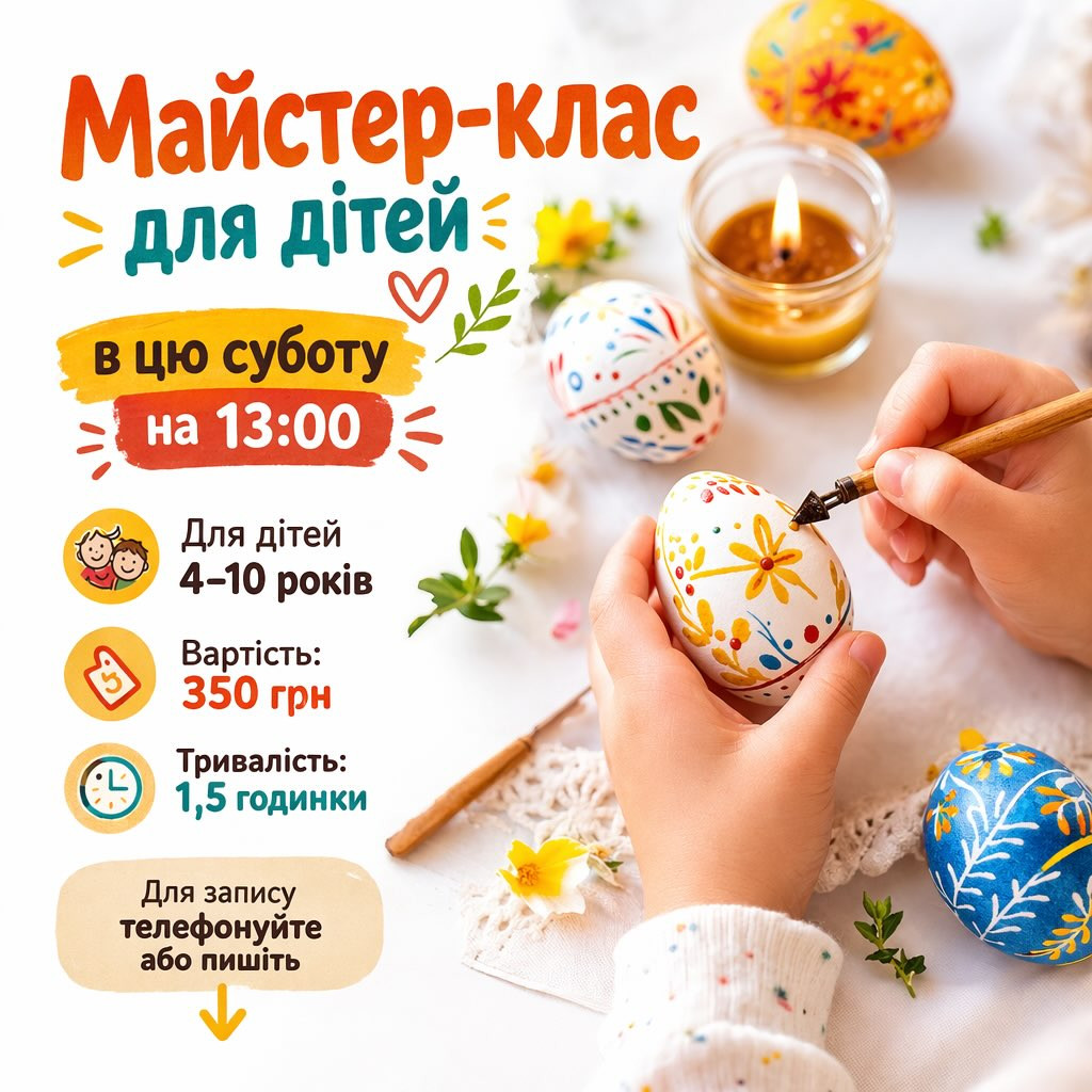 Майстер-клас з розпису писанки для дітей - фото Майстер-клас з розпису писанки для дітей - фото