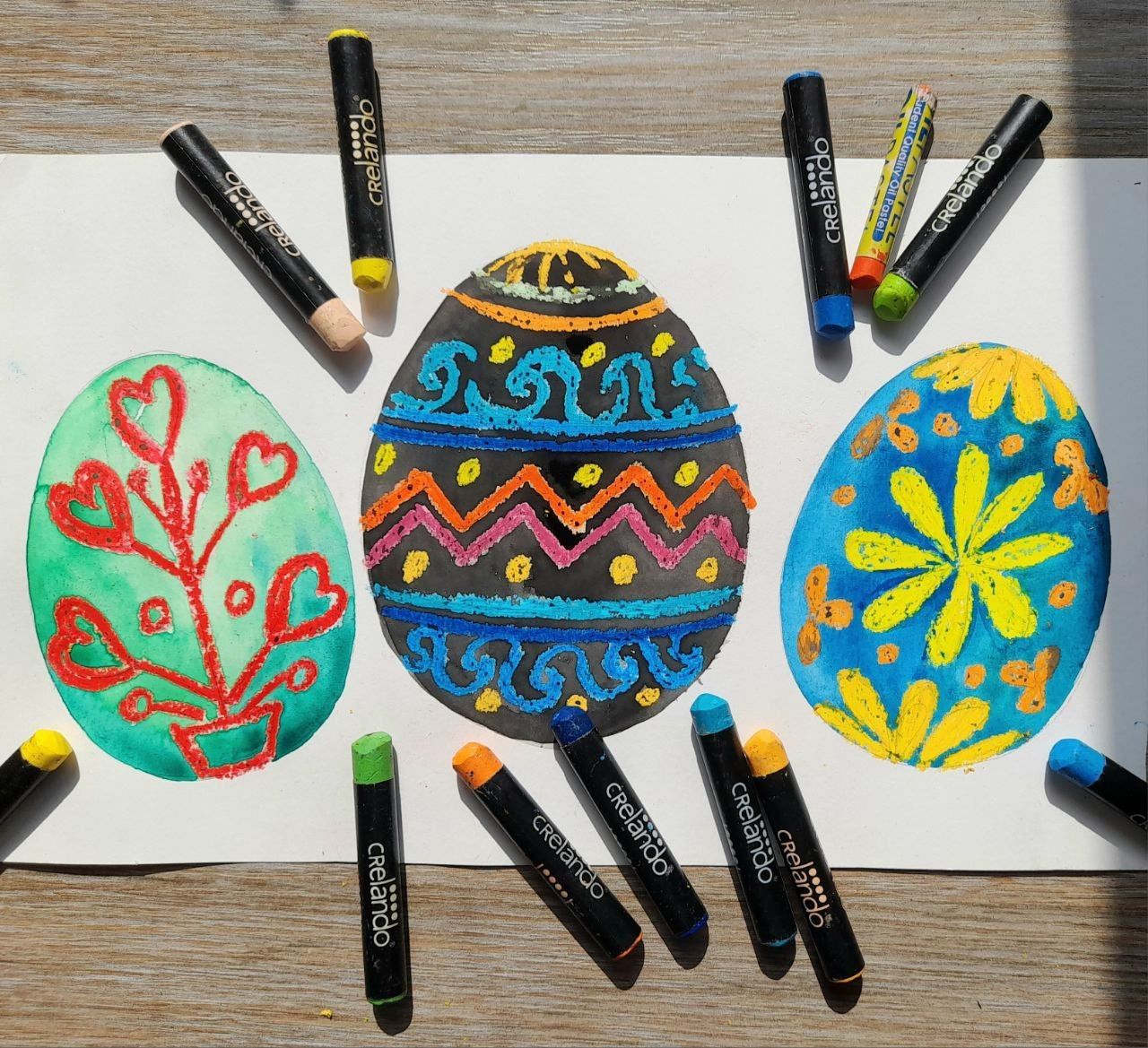 Створення композиції до великодньої писанки - фото Створення композиції до великодньої писанки - фото