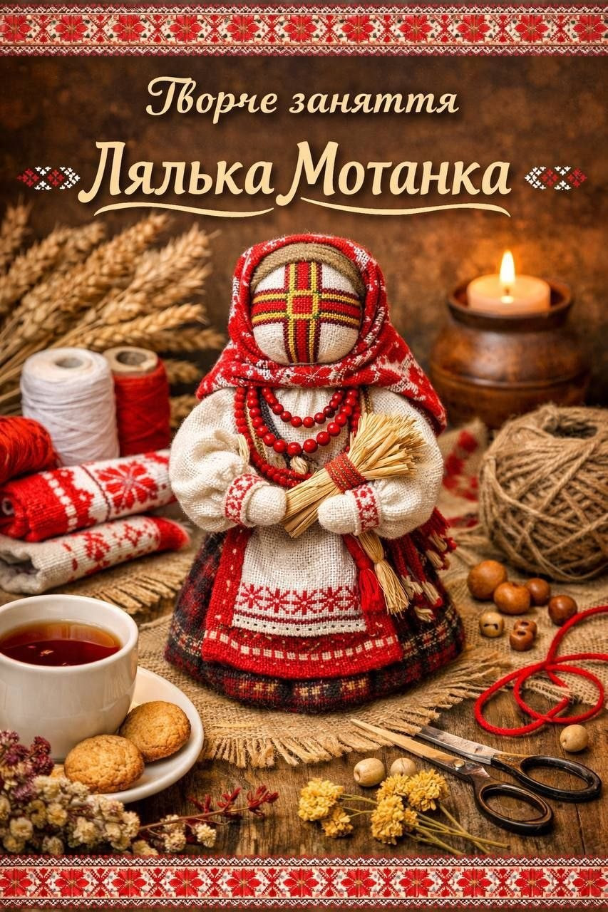 Творче заняття "Лялька мотанка" для представниць ВПО - фото Творче заняття "Лялька мотанка" для представниць ВПО - фото