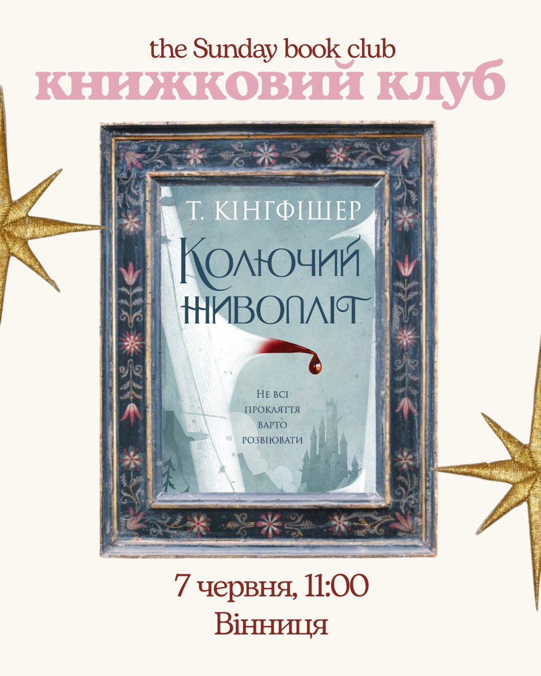 Книжковий клуб за книгою "Колючий живопліт" - фото Книжковий клуб за книгою "Колючий живопліт" - фото