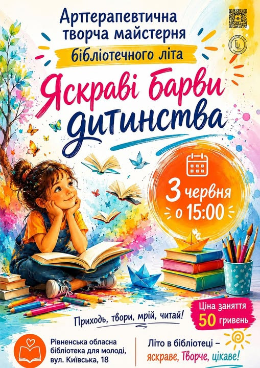 Арттерапевтична творча майстерня "Яскраві барви дитинства" - фото Арттерапевтична творча майстерня "Яскраві барви дитинства" - фото