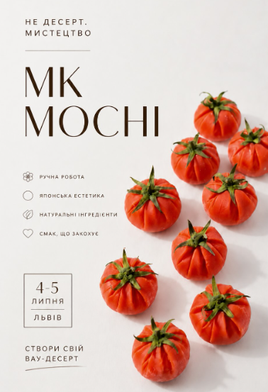 Великий майстер-клас "Mochi"