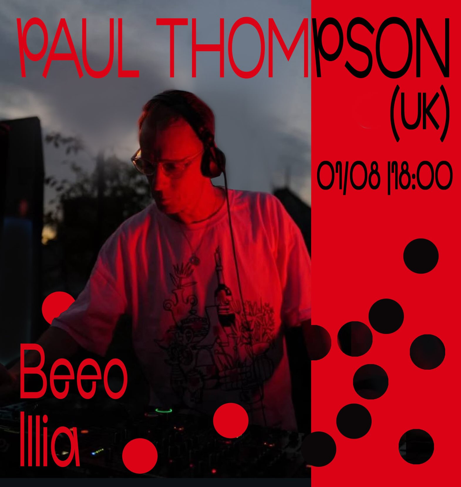 Dj Paul Thompson - фото Dj Paul Thompson - фото