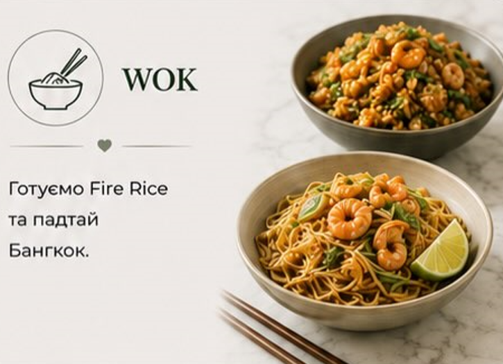 Майстер-клас "WOK" - фото Майстер-клас "WOK" - фото