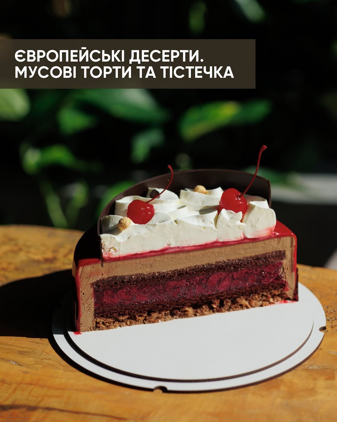 Майстер-клас "Європейські десерти. Мусові торти та тістечка" - фото Майстер-клас "Європейські десерти. Мусові торти та тістечка" - фото