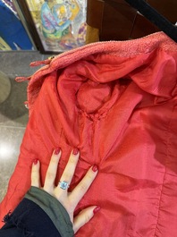 A Chanel classic two-pocket pink tweed jacket, 1983