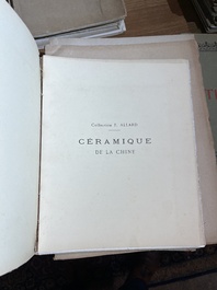 Vaste collection de catalogues de ventes aux ench&egrave;res, e.a. Frederik Muller, Georges Petit, Fernand Fievez, Georges Giroux, ..., 19&egrave;me/20&egrave;me si&egrave;cle