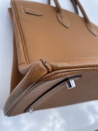 Sac de type 'Birkin 36' en cuir couleur cognac, Herm&egrave;s, France, 21&egrave;me si&egrave;cle